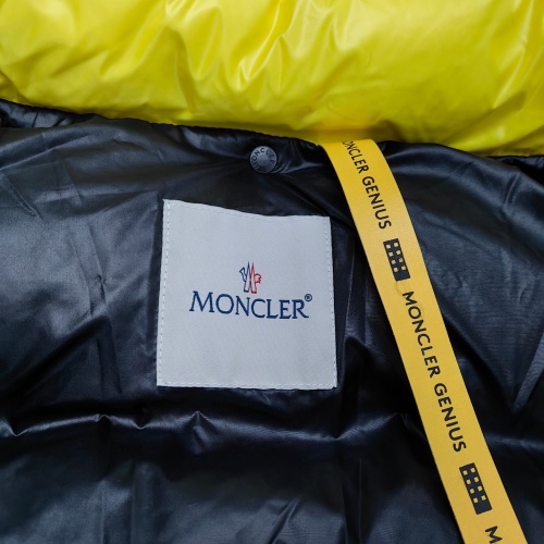 Replica Moncler Down Feather Coat Long Sleeved For Unisex #1259998 $160.00 USD for Wholesale