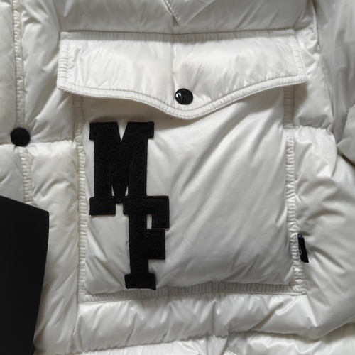 Replica Moncler Down Feather Coat Long Sleeved For Unisex #1259999 $160.00 USD for Wholesale