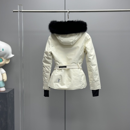 Replica Moncler Down Feather Coat Long Sleeved For Women #1260015 $247.93 USD for Wholesale