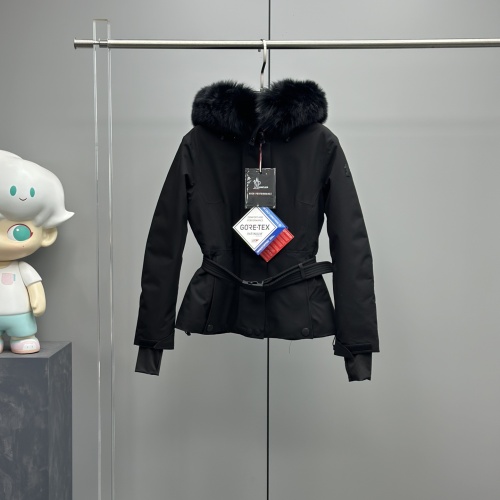 Moncler Down Feather Coat Long Sleeved For Women #1260020, $247.93 USD, [ITEM#1260020], Moncler Down Feather Coat