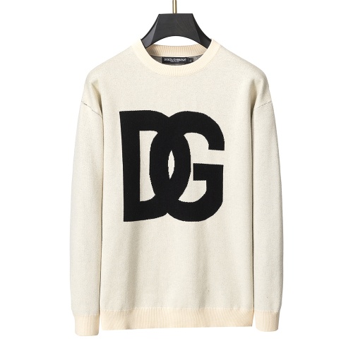 Dolce &amp; Gabbana D&amp;G Sweaters Long Sleeved For Men #1260244, $38.00 USD, [ITEM#1260244], Dolce &amp; Gabbana D&amp;G Sweaters