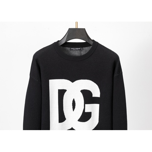 Replica Dolce & Gabbana D&G Sweaters Long Sleeved For Men #1260245 $38.00 USD for Wholesale