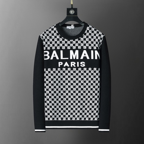 Balmain Sweaters Long Sleeved For Men #1260289, $38.00 USD, [ITEM#1260289], Balmain Sweaters