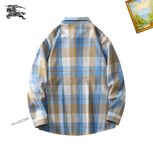 Replica Burberry Shirts Long Sleeved For Men #1260313 $40.00 USD for Wholesale