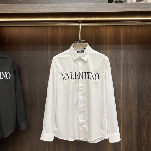 Valentino Shirts Long Sleeved For Men #1260319, $92.00 USD, [ITEM#1260319], Valentino Shirts