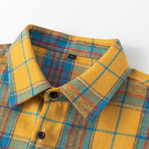 Replica Burberry Shirts Long Sleeved For Men #1260347 $40.00 USD for Wholesale