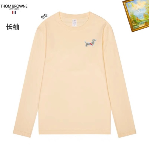 Thom Browne TB T-Shirts Long Sleeved For Unisex #1260446, $34.00 USD, [ITEM#1260446], Thom Browne TB T-Shirts