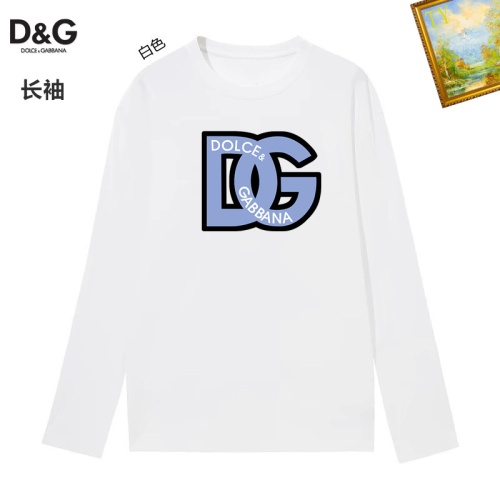 Dolce &amp; Gabbana D&amp;G T-Shirts Long Sleeved For Unisex #1260468, $34.00 USD, [ITEM#1260468], Dolce &amp; Gabbana D&amp;G T-Shirts