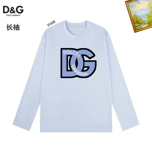 Dolce &amp; Gabbana D&amp;G T-Shirts Long Sleeved For Unisex #1260471, $34.00 USD, [ITEM#1260471], Dolce &amp; Gabbana D&amp;G T-Shirts