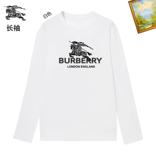 Burberry T-Shirts Long Sleeved For Unisex #1260472