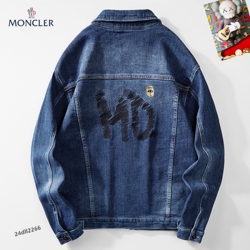 Replica Moncler Jackets Long Sleeved For Men #1260525 $68.00 USD for Wholesale