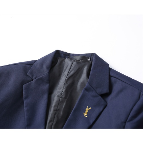 Replica Yves Saint Laurent YSL Tracksuits Long Sleeved For Men #1260552 $92.00 USD for Wholesale