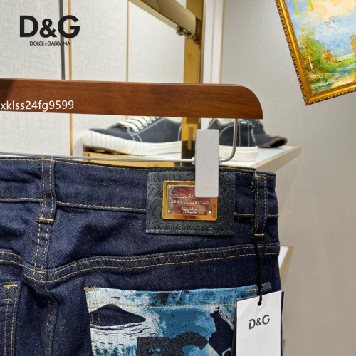 Replica Dolce & Gabbana D&G Jeans For Men #1260653 $48.00 USD for Wholesale