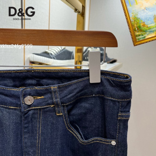 Replica Dolce & Gabbana D&G Jeans For Men #1260653 $48.00 USD for Wholesale