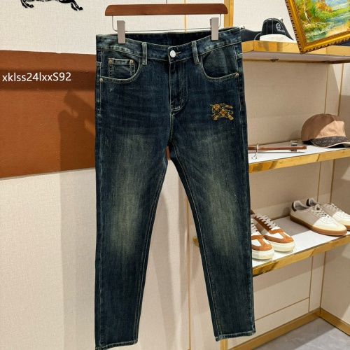 Replica Burberry Jeans For Men #1260665 $48.00 USD for Wholesale