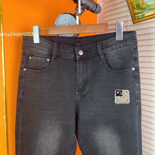 Replica LOEWE Jeans For Men #1260682 $48.00 USD for Wholesale