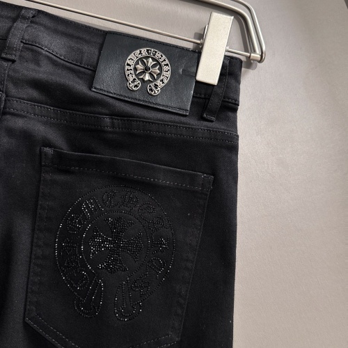 Replica Chrome Hearts Jeans For Men #1260697 $48.00 USD for Wholesale