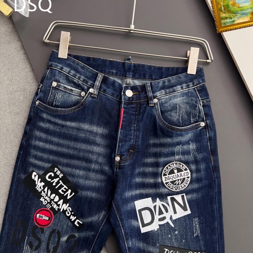 Replica Dsquared Jeans For Men #1260704 $48.00 USD for Wholesale