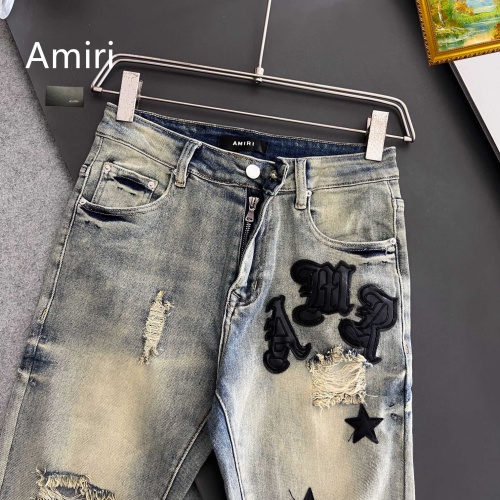 Replica Amiri Jeans For Men #1260708 $48.00 USD for Wholesale