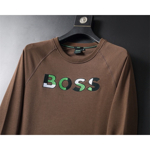 Replica Boss Hoodies Long Sleeved For Men #1260730 $36.00 USD for Wholesale