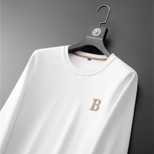 Replica Burberry Tracksuits Long Sleeved For Men #1260763 $98.00 USD for Wholesale