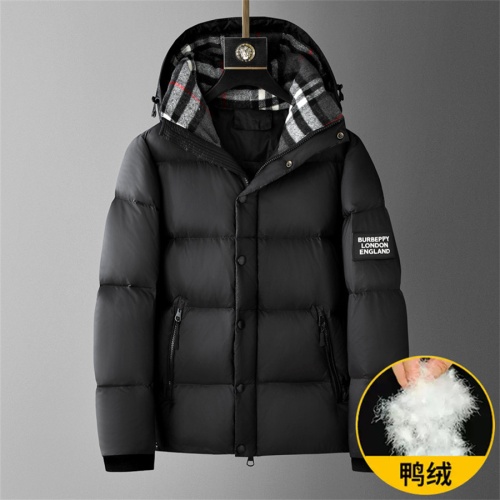 Replica Burberry Down Feather Coat Long Sleeved For Men #1260766 $162.00 USD for Wholesale