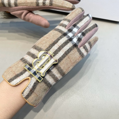 Replica Burberry Gloves #1260779 $40.00 USD for Wholesale