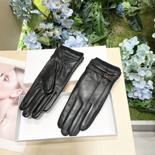 Replica Valentino Gloves For Women #1260804 $52.00 USD for Wholesale