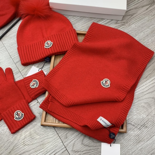 Replica Moncler Hat and Scarf and Glove Set #1260894 $76.00 USD for Wholesale