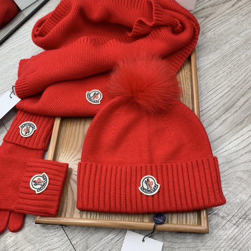 Replica Moncler Hat and Scarf and Glove Set #1260894 $76.00 USD for Wholesale