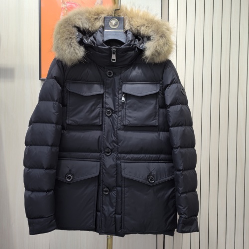 Moncler Down Feather Coat Long Sleeved For Men #1260956