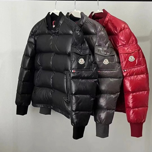 Replica Moncler Down Feather Coat Long Sleeved For Unisex #1260958 $185.00 USD for Wholesale