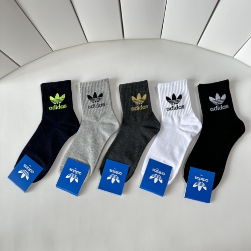 Replica Adidas Socks #1261088 $25.00 USD for Wholesale