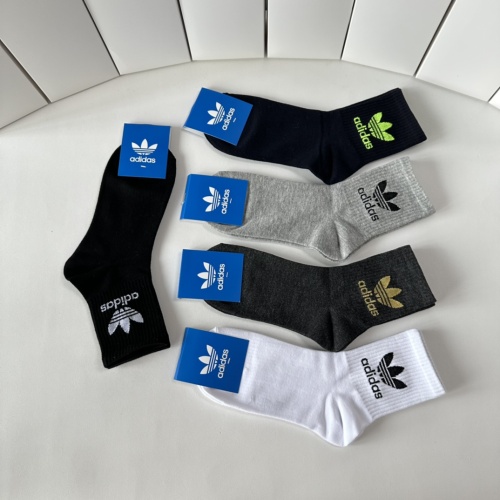 Replica Adidas Socks #1261088 $25.00 USD for Wholesale