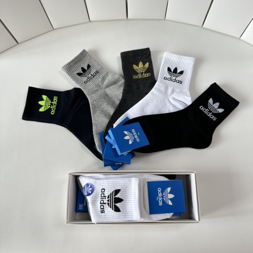 Replica Adidas Socks #1261088 $25.00 USD for Wholesale