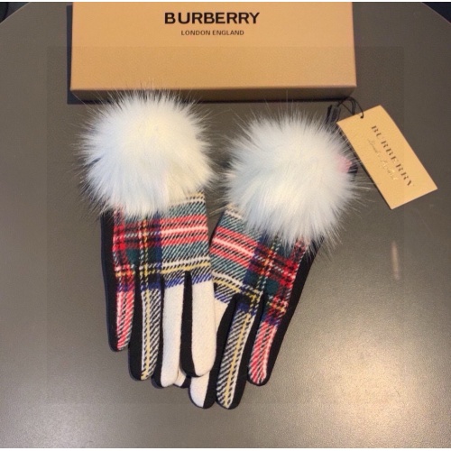 Replica Burberry Gloves For Women #1261094 $42.00 USD for Wholesale