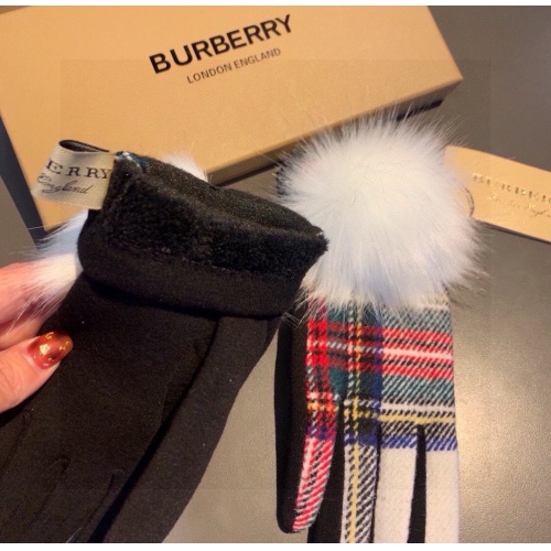 Replica Burberry Gloves For Women #1261094 $42.00 USD for Wholesale