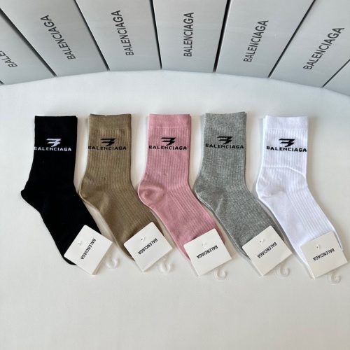 Replica Balenciaga Socks #1261231 $27.00 USD for Wholesale