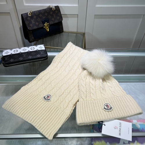 Moncler Hat and Scarf Set #1261296, $48.00 USD, [ITEM#1261296], Moncler Hat and Scarf and Glove Set