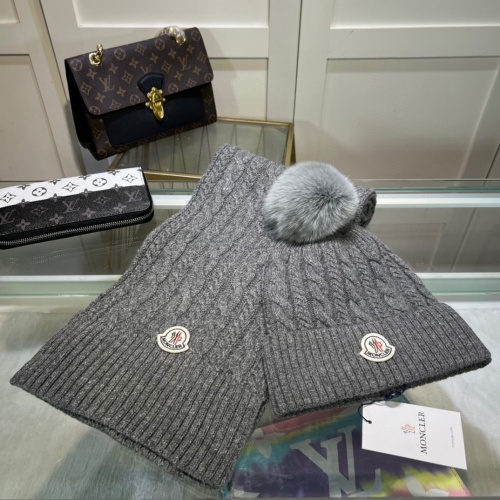 Moncler Hat and Scarf Set #1261300, $48.00 USD, [ITEM#1261300], Moncler Hat and Scarf and Glove Set