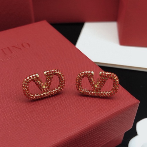 Replica Valentino Earrings For Women #1261463 $29.00 USD for Wholesale