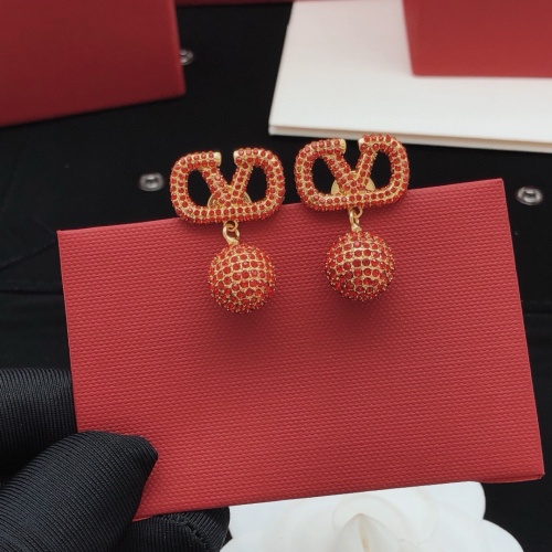 Replica Valentino Earrings For Women #1261469 $36.00 USD for Wholesale