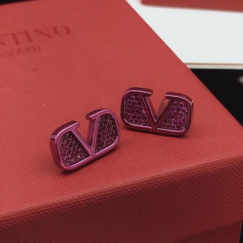 Replica Valentino Earrings For Women #1261470 $27.00 USD for Wholesale