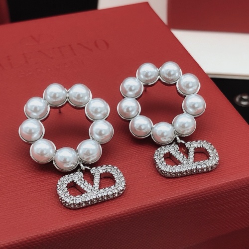 Replica Valentino Earrings For Women #1261513 $36.00 USD for Wholesale