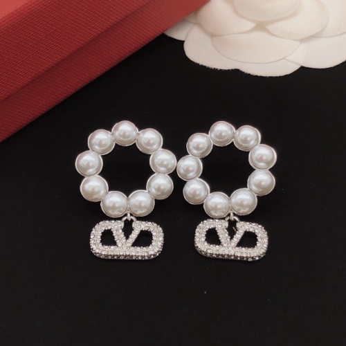 Replica Valentino Earrings For Women #1261513 $36.00 USD for Wholesale