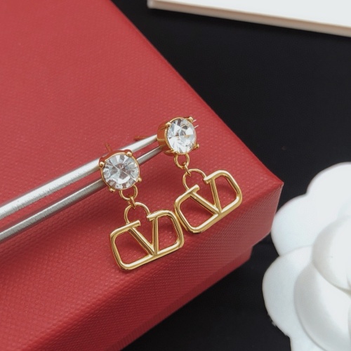 Replica Valentino Earrings For Women #1261586 $27.00 USD for Wholesale