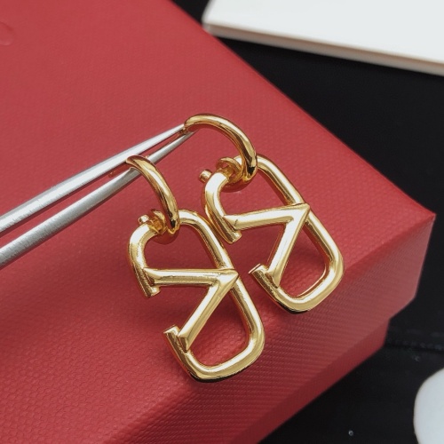 Replica Valentino Earrings For Women #1261591 $27.00 USD for Wholesale