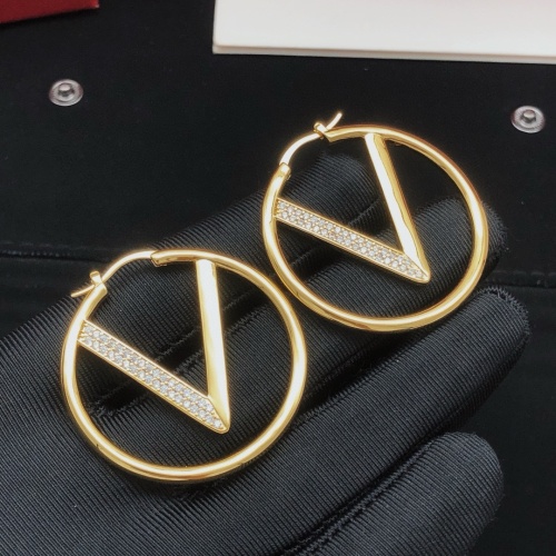 Replica Valentino Earrings For Women #1261602 $32.00 USD for Wholesale