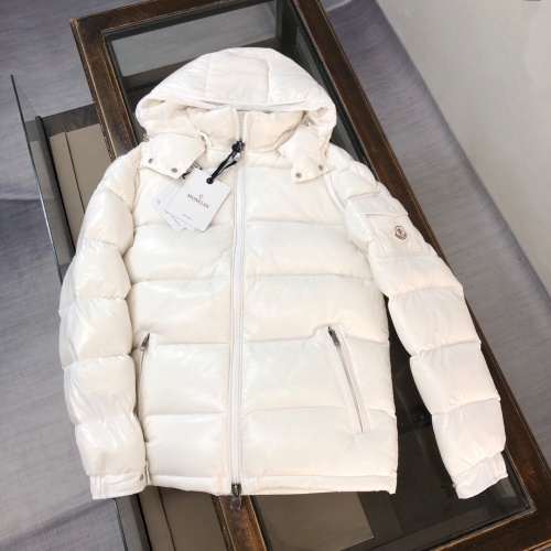 Moncler Down Feather Coat Long Sleeved For Unisex #1261610, $150.00 USD, [ITEM#1261610], Moncler Down Feather Coat