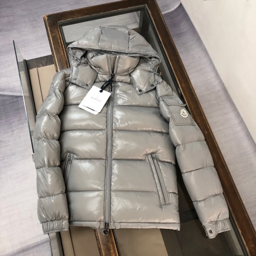 Moncler Down Feather Coat Long Sleeved For Unisex #1261613, $150.00 USD, [ITEM#1261613], Moncler Down Feather Coat